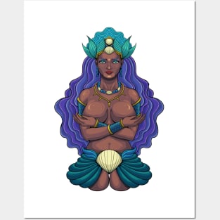 Goddess of the Yoruba religion - Yemoja Posters and Art